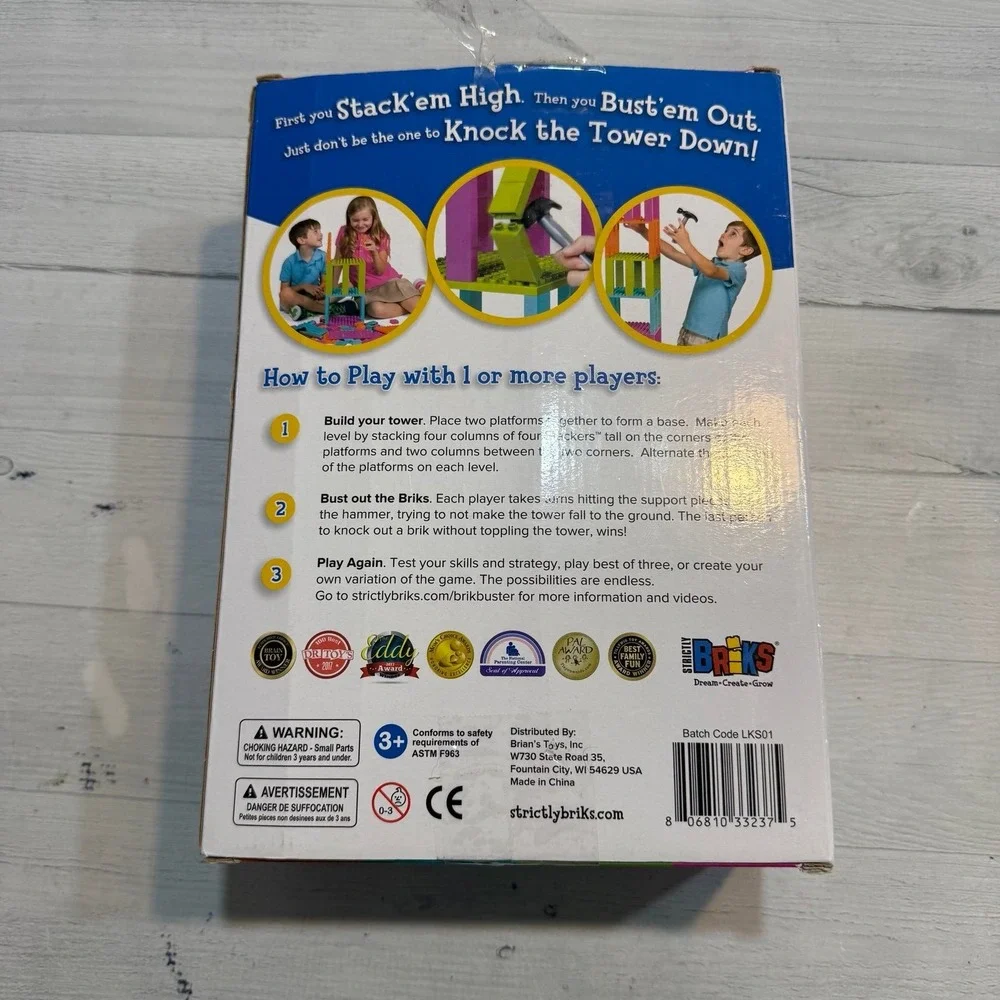 Strictly Brik Buster Construction Toppling‎ Tower Game Bricks building blocks